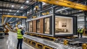Piaţa globală a construcţiilor modulare şi prefabricate va trece de 300 miliarde dolari în 2035
